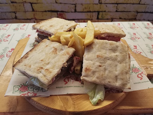 Chicken club σε πίτα